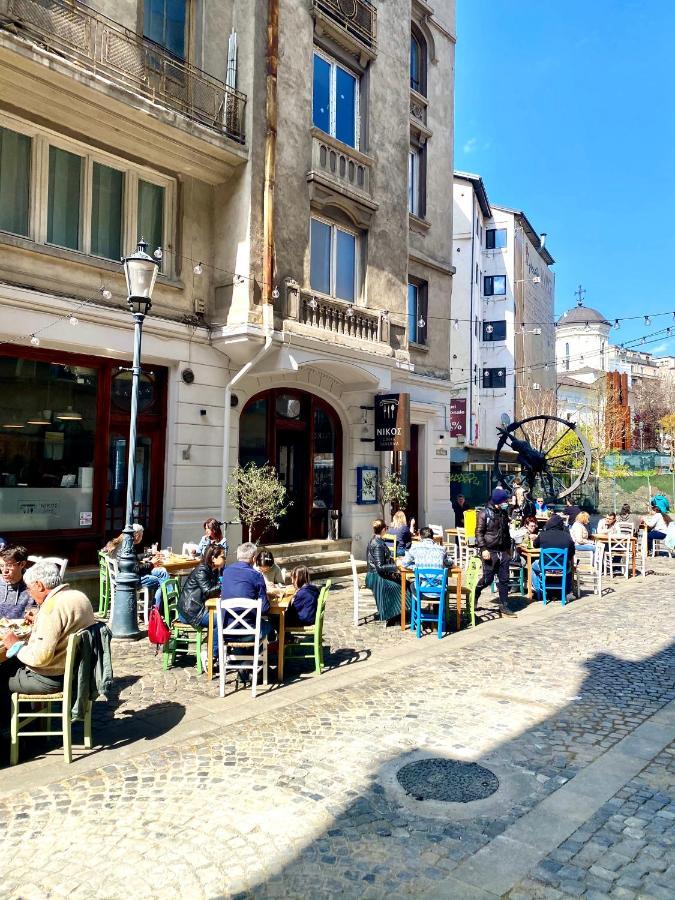 Modern Old Town Central Apartment Bukarest Exterior foto
