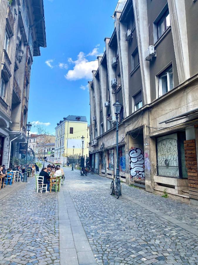 Modern Old Town Central Apartment Bukarest Exterior foto