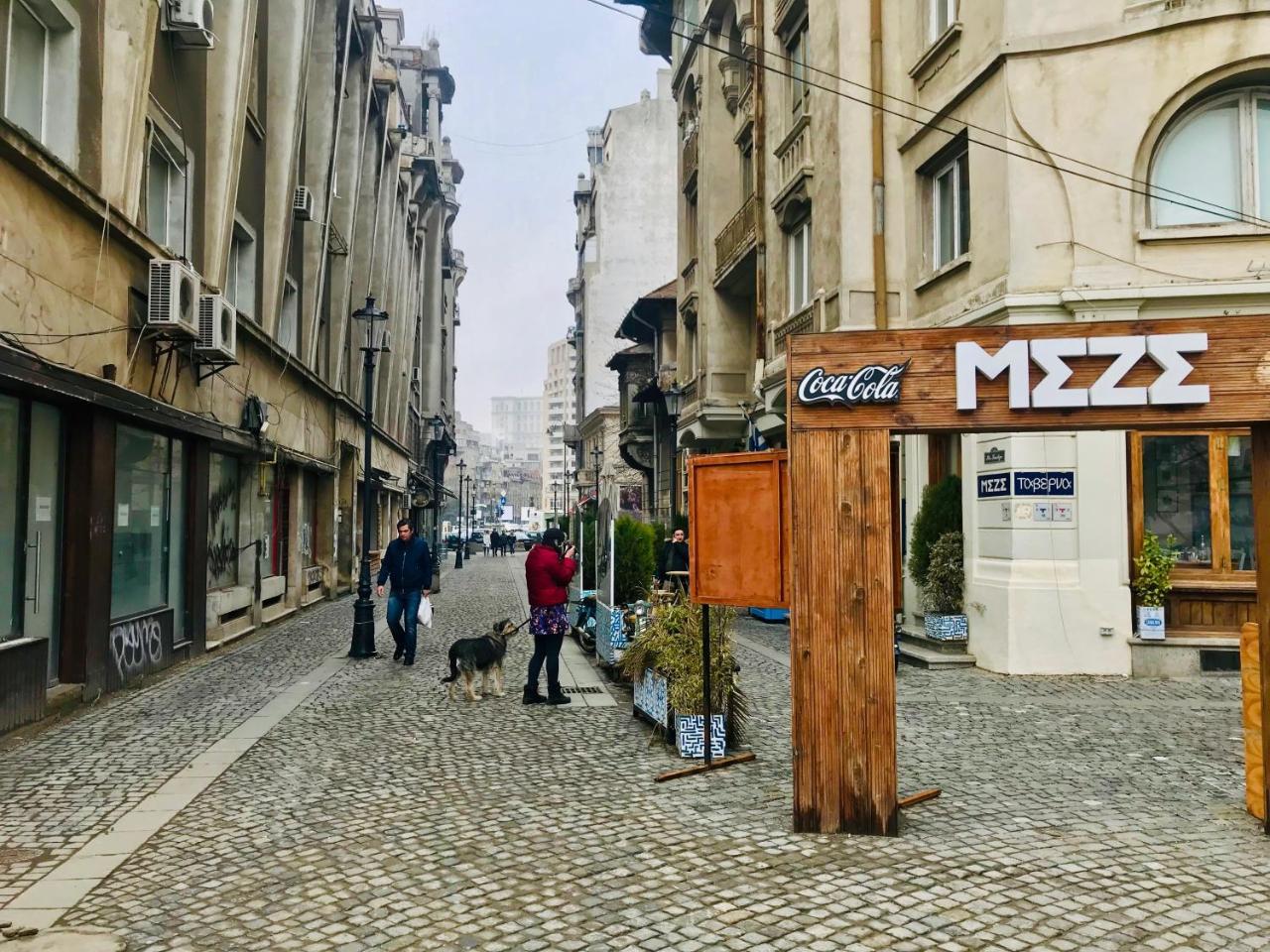 Modern Old Town Central Apartment Bukarest Exterior foto