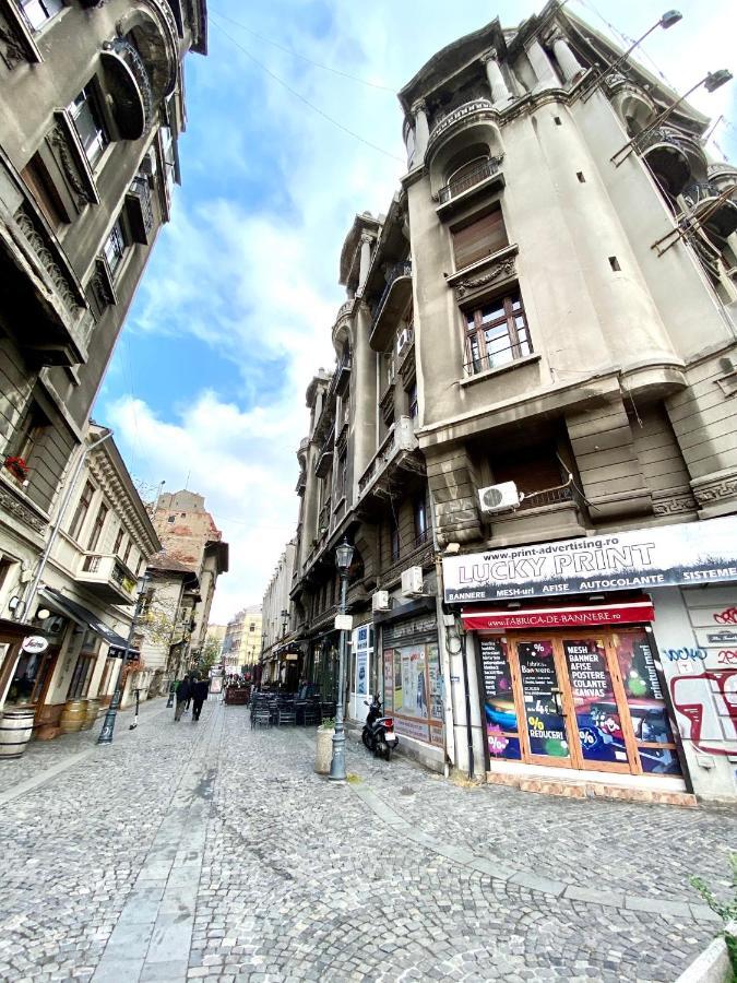 Modern Old Town Central Apartment Bukarest Exterior foto